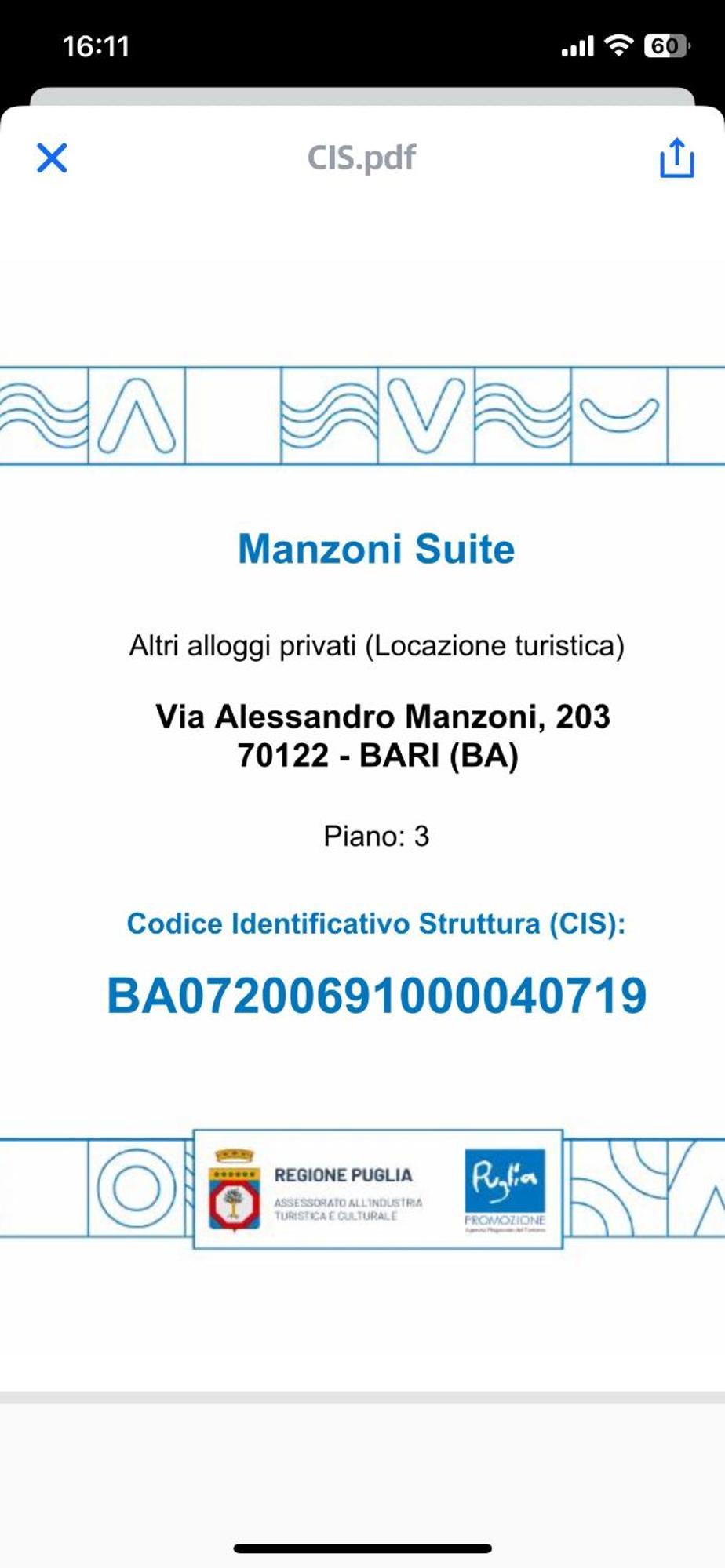 Manzoni Suite 바리 외부 사진